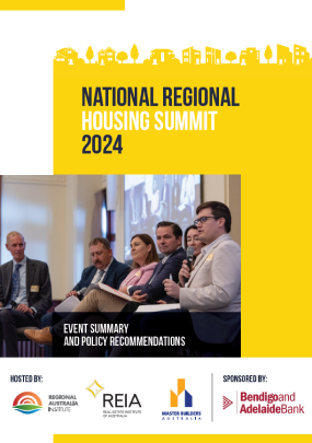 National Regional Housing Summit Event Summary and Policy Recommendations